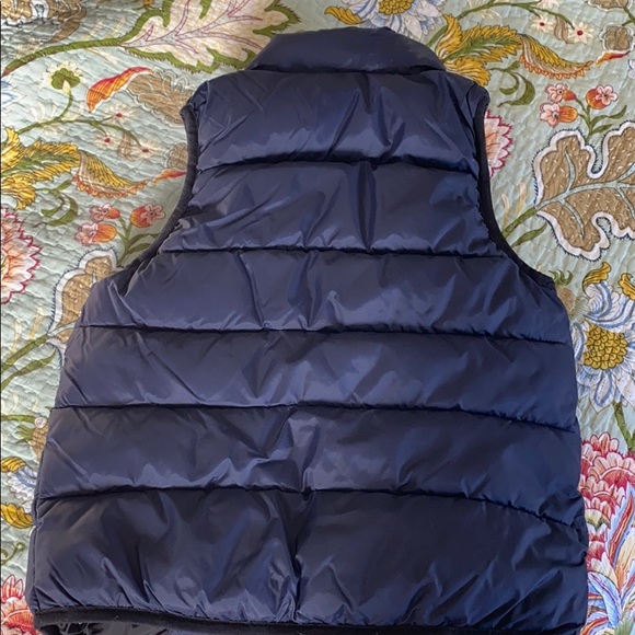 Boys navy puffer vest - Picture 4 of 4